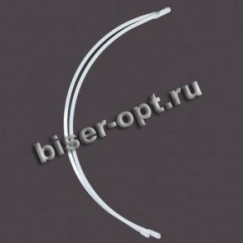Косточки корсажные № 5825 металл длина~19,3 ширина~11см (10шт) цвет:белый