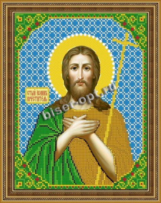 «Светлица» набор для вышивания бисером 8863 «Св. Иоанн Креститель» бисер Чехия 19*24см (1шт) цвет:8863