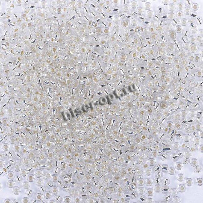 Бисер "PRECIOSA" Transparent - Silver Lined № 331 29 001 10/0 (46-50гр) цвет:78102(кр)