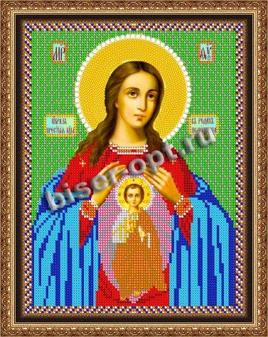 «Светлица» рисунок на ткани для вышивания бисером 366 «Пр.Богородица Помошница в родах» 19*24см (1шт) цвет:366