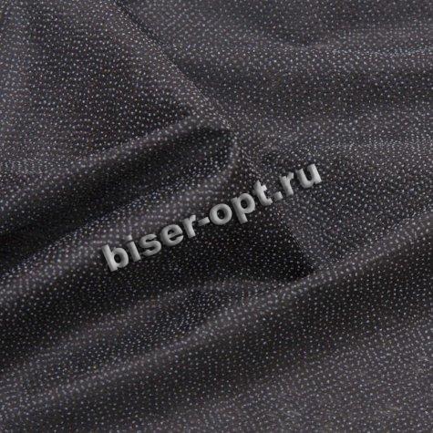 Дублерин клеевой трикотажный точечный SD10106 плотность 65г/кв.м 100% ПЭ (1,5*100м) цвет:черный