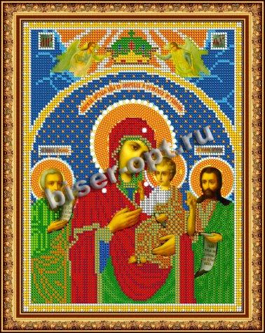 «Светлица» рисунок на ткани для вышивания бисером 396 «Прс.Богородица В Скорбях и Печалях Утешения»19*24см(1шт) цвет:396
