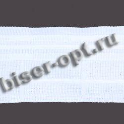 Лента шторная капрон № 2701-0(606-0) 60мм (50м) цвет:прозрачный