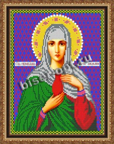 «Светлица» набор для вышивания бисером 8738 «Св. Мученица Мария Магдалина» бисер Чехия 19*24см (1шт) цвет:8738