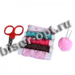 Набор для шитья FS708 (10шт) цвет:цветной