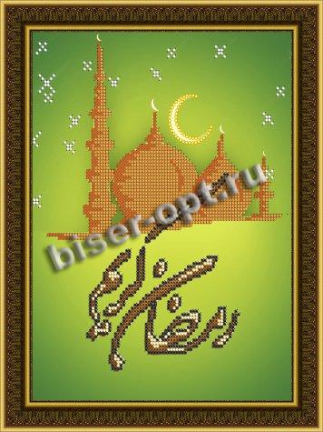 «Светлица» рисунок на ткани для вышивания бисером К-175 «Ислам» 19*24см (1шт) цвет:К-175