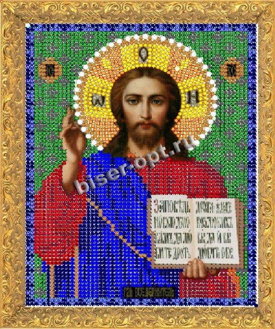«Светлица» набор для вышивания бисером 8363М «Иисус» бисер Чехия 12*16см (1шт) цвет:8363М