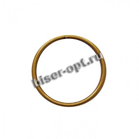 Кольцо металл №8072 разъемное 30/38мм (10шт) цвет:оксид