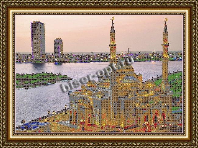 «Светлица» набор для вышивания бисером №257 «Мечеть» бисер Чехия 48*38см (1шт) цвет:257