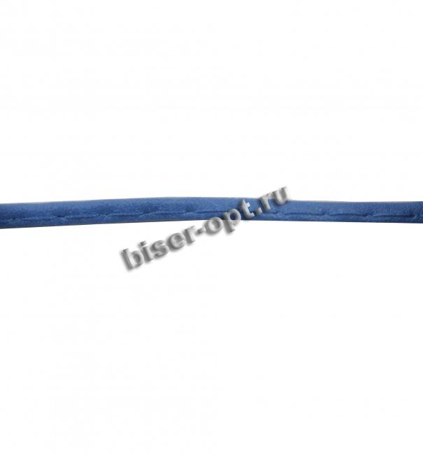 Шнур отделочный кожзам 8671 3мм (50ярд) цвет:310-голубой
