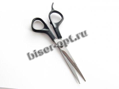 Ножницы парикмахерские с усилителем удлиненные Н-062 175мм (1шт) цвет:нерж.сталь