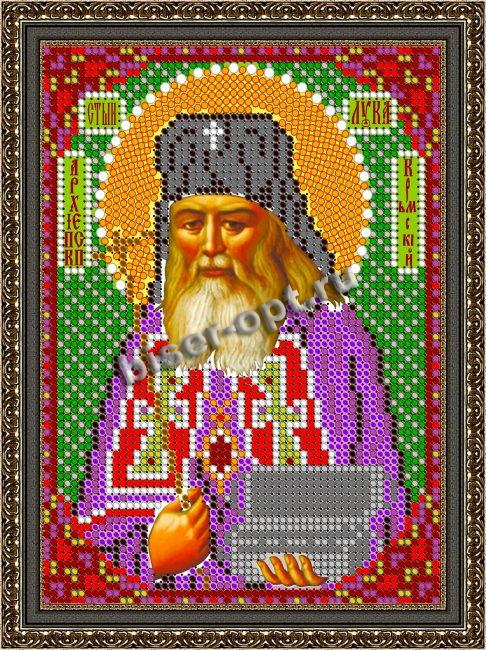 «Светлица» набор для вышивания бисером 8417М «Св.Лука Крымский» бисер Чехия 12*16см (1шт) цвет:8417М