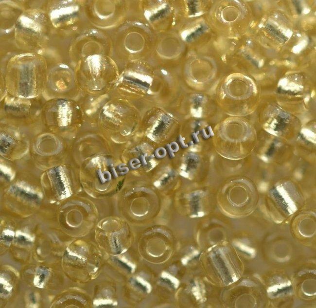 Бисер Silver Lined Round Hole 9/0 Китайский калиброванный (18-21гр) цвет:22