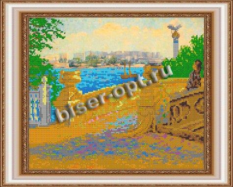 «Светлица» рисунок на ткани для вышивания бисером К-440 «Крым. Мост влюбленных» 30*24см (1шт) цвет:К-440