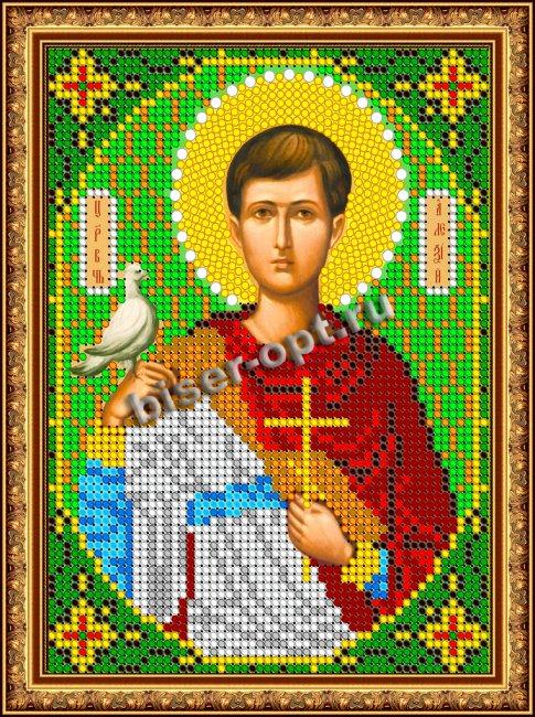 «Светлица» рисунок на ткани для вышивания бисером 850М «Царь Алексей» 12*16см (1шт) цвет:850М