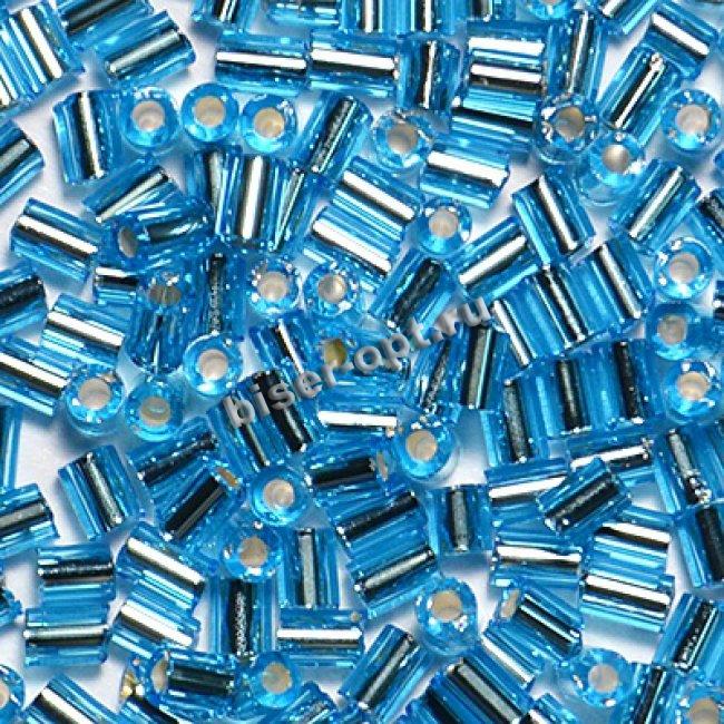 Рубка "PRECIOSA" Transparent - Silver Lined 11/0 (46-50гр) цвет:67150(кр)