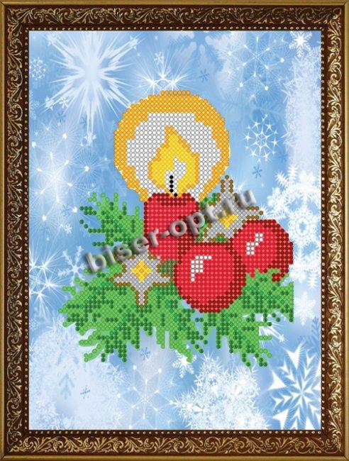 «Диамант» набор со стразами ДД-034 «Рождество» 16,4*22,8см (1шт) цвет:ДД-034