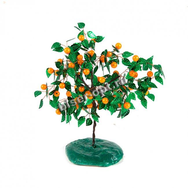 «Светлица» набор для бисероплетения «Апельсиновое дерево» ~ 14*16см (1шт) цвет:Р-017