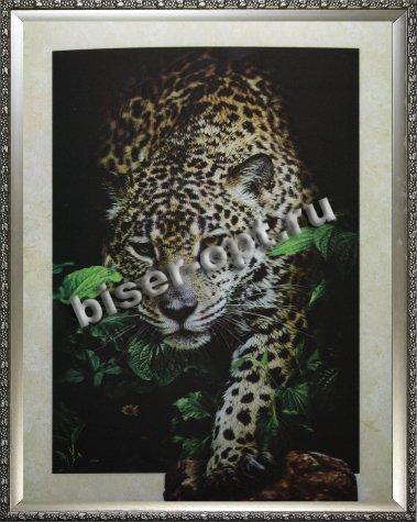 Картина 5D «Леопард» 38*28см (1шт) цвет:14296