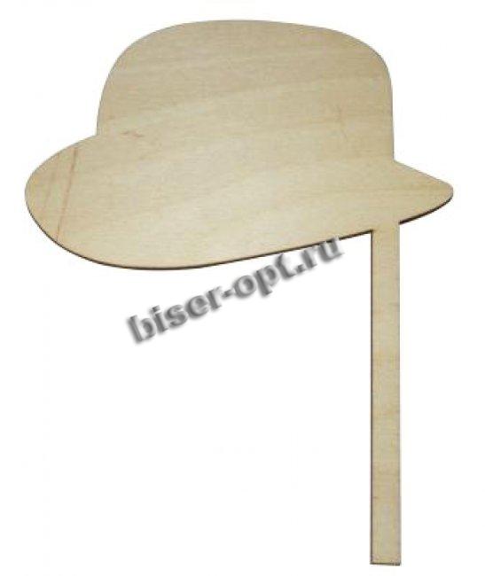 Добрый мастер деревянная заготовка для декупажа №14814 "Шляпа" 14*18см (1шт) цвет:дерево