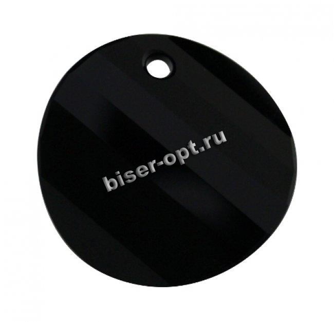 Кулон 6621 28мм Color (1шт) цвет:280 Jet