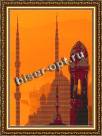 «Светлица» набор для вышивания бисером №069 «Мечеть» бисер Китай 32*20см (1шт) цвет:069