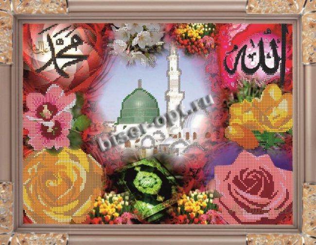 «Светлица» рисунок на ткани для вышивания бисером К-063 «Коран» 37,8*28,6см (1шт) цвет:К-063
